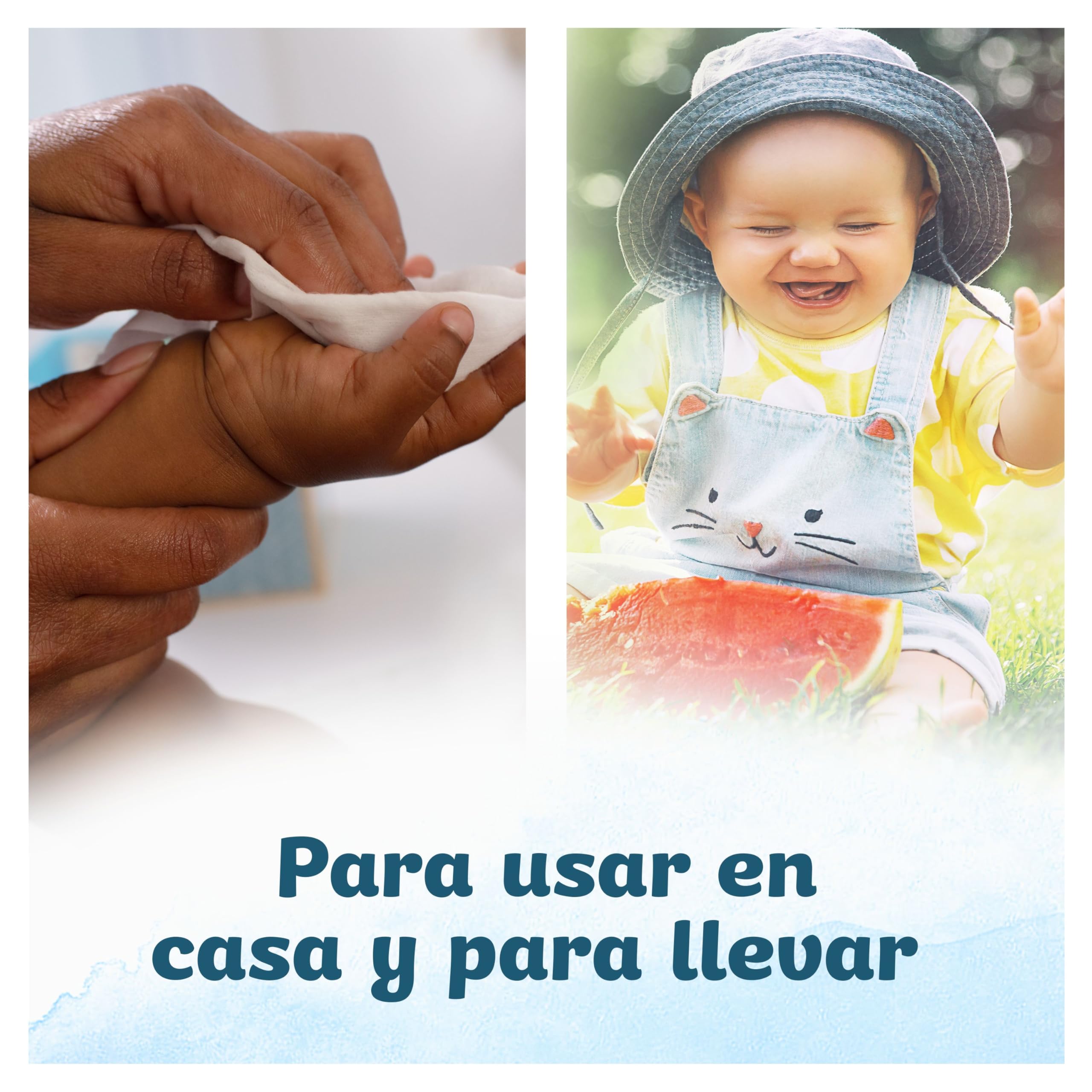 Dodot Toallitas Pure Aqua Para Bebé, 672 Toallitas (14 Pack De 48 Unidades), Ayuda A Restaurar El PH Natural De La Piel, 99% Agua, Sin plástico