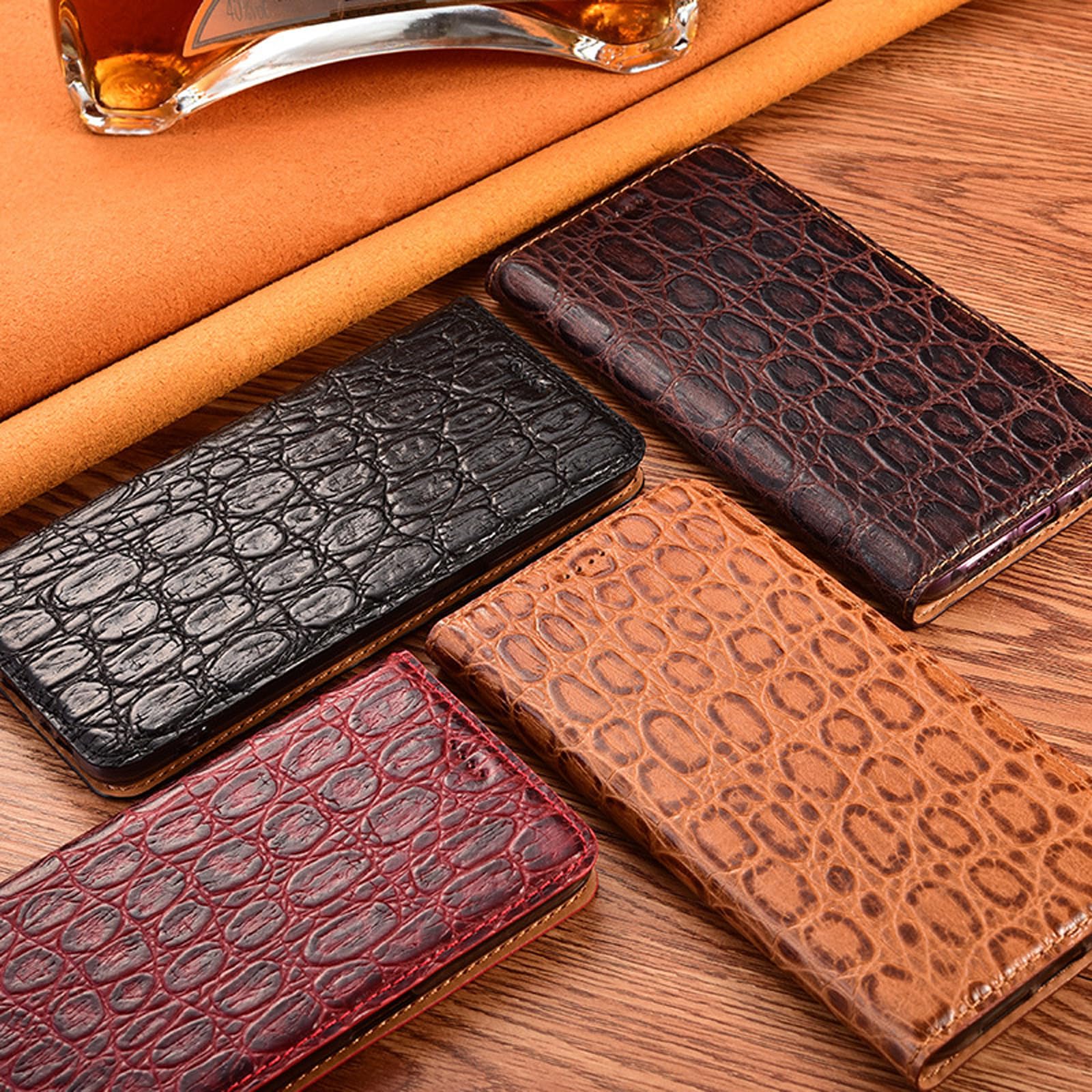 Etui na telefon komórkowy do Xiaomi 17 Ultra/17 Pro Max / 17 Pro / 17, etui ochronne z prawdziwej skóry, etui ochronne, etui ochronne, etui ochronne, czerwone, 17 Ultra
