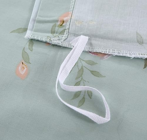 Miniatura 7 de Softta Ropa de cama retro de lujo europea bohemio, floral, tamaño King, funda de edredón de 3 piezas, 100% algodón egipcio, colección de ropa de