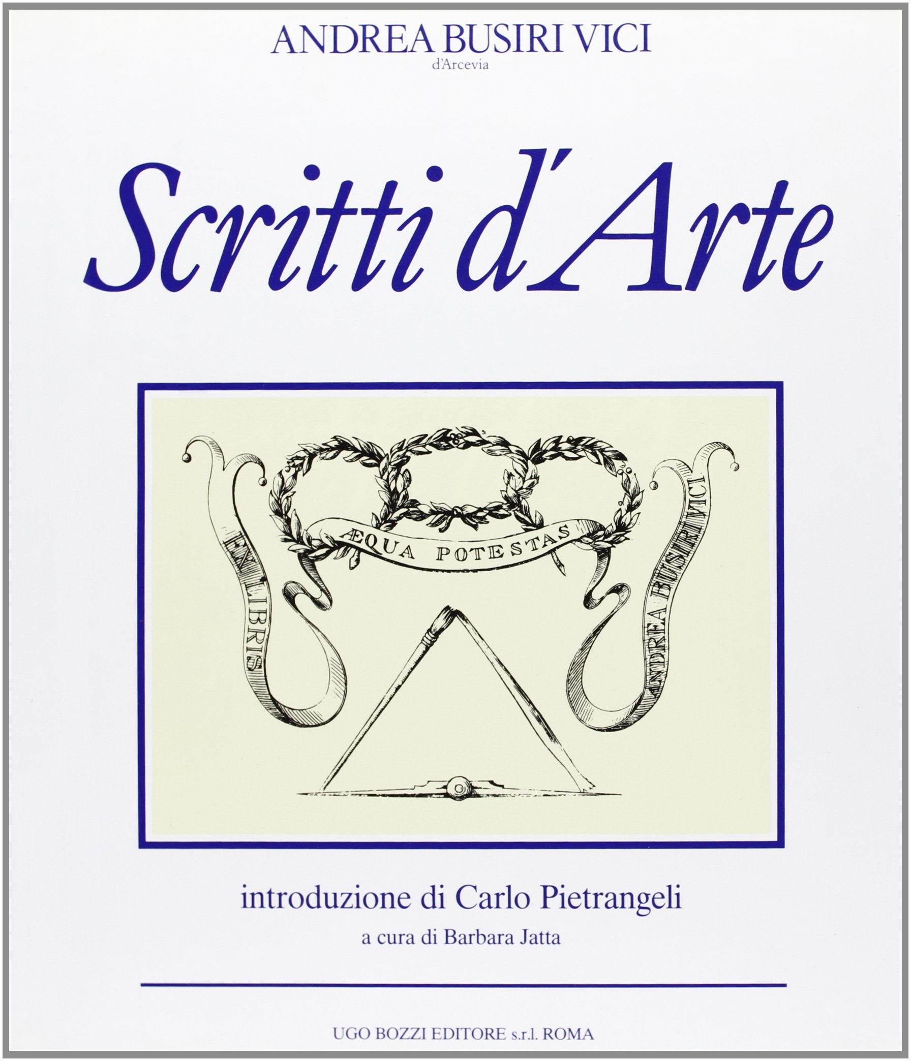 Scritti d'arte édition de prestige sur l'histoire de la peinture