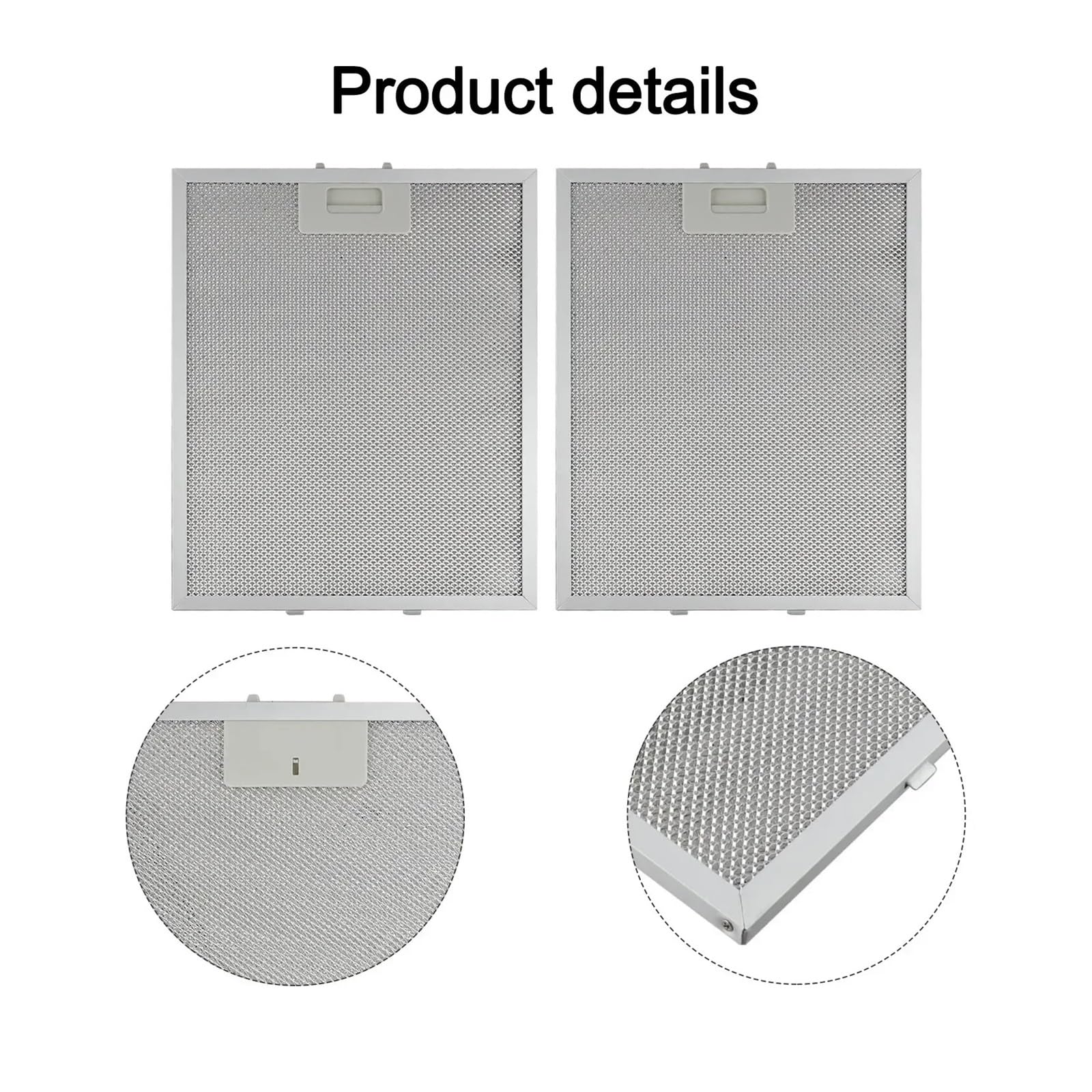 Filtro for Cappa Aspirante In Alluminio 280x350x9mm