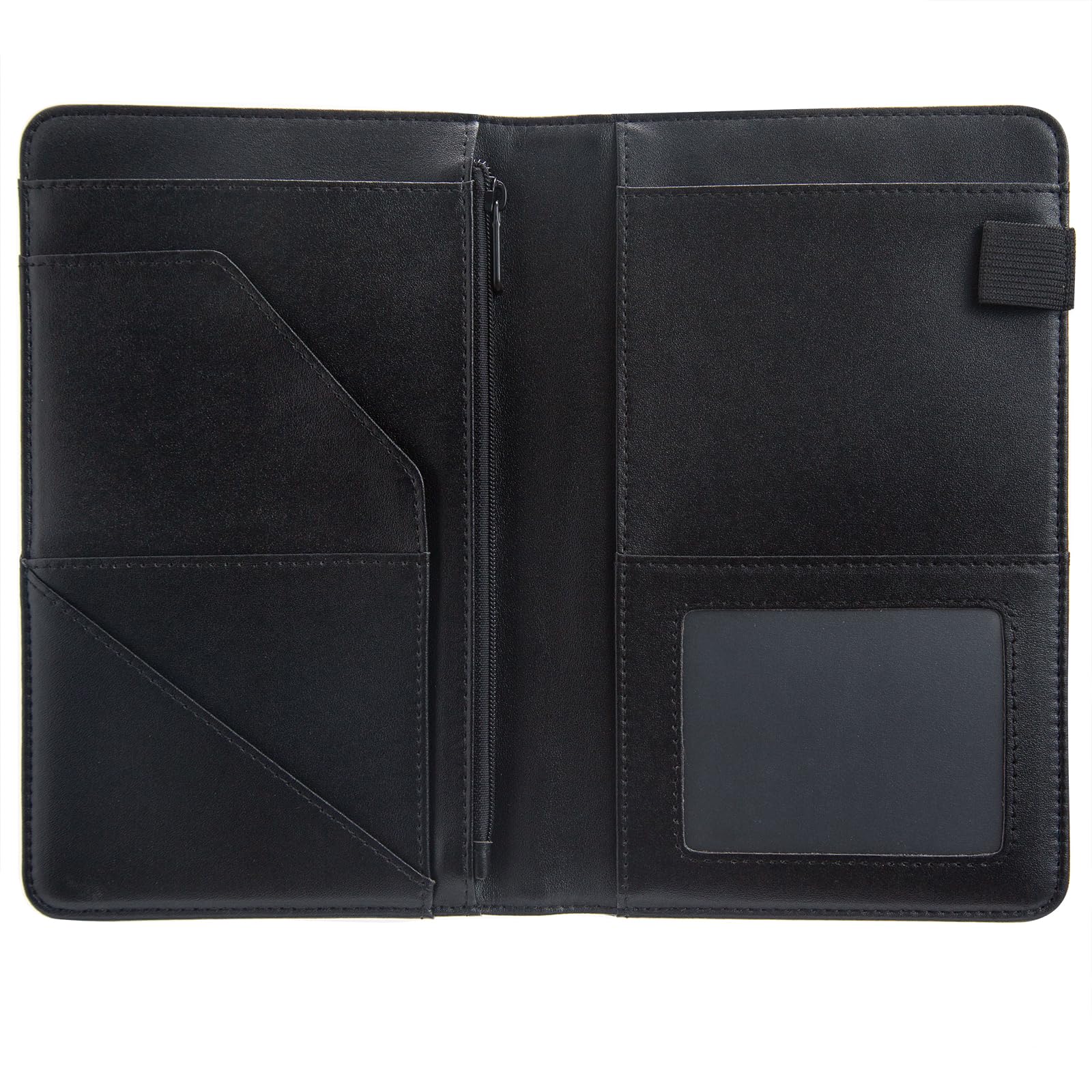 Libretas para camarera, organizador de dinero de cuero, cartera, bloc de notas, billetes de efectivo, restaurante, cheques de invitados, presentador de bolsillo, para delantal de servidor,
