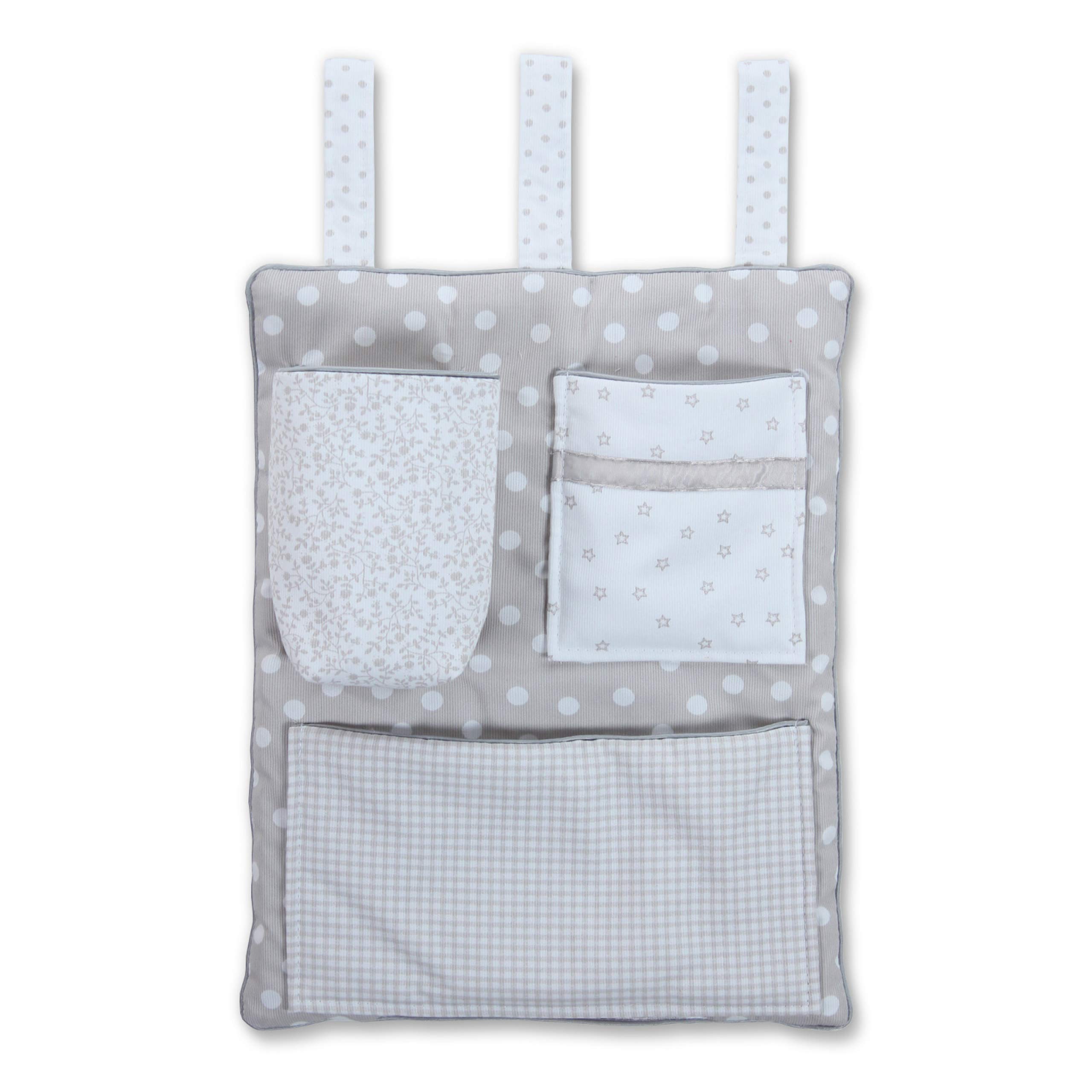 babybay Utensilo Sac à Couche pour Tous Modèles Gris Perle 1 Unité