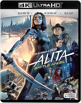 Amazon.co.jp: アリータ:バトル・エンジェル (3枚組)[4K ULTRA HD+3D+