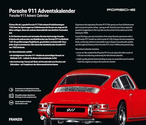 Miniatura 7 de Calendario de Adviento Porsche 911 2022 con libro de coleccionista