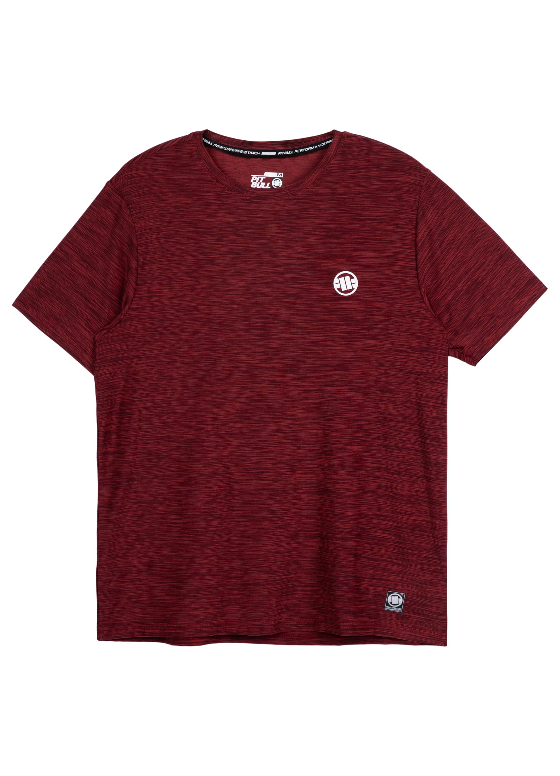 PITBULL Camiseta deportiva para hombre, corte holgado, tejido transpirable de 190 g/m², secado rápido, elástico e ideal para entrenamiento, ocio
