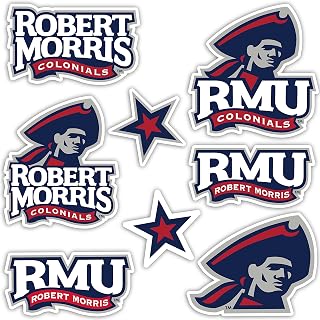 Robert Morris University Full Sheet Sticker Vinyl Decal Laptop Water Bottle Car Scrapbook (Full Sheet)