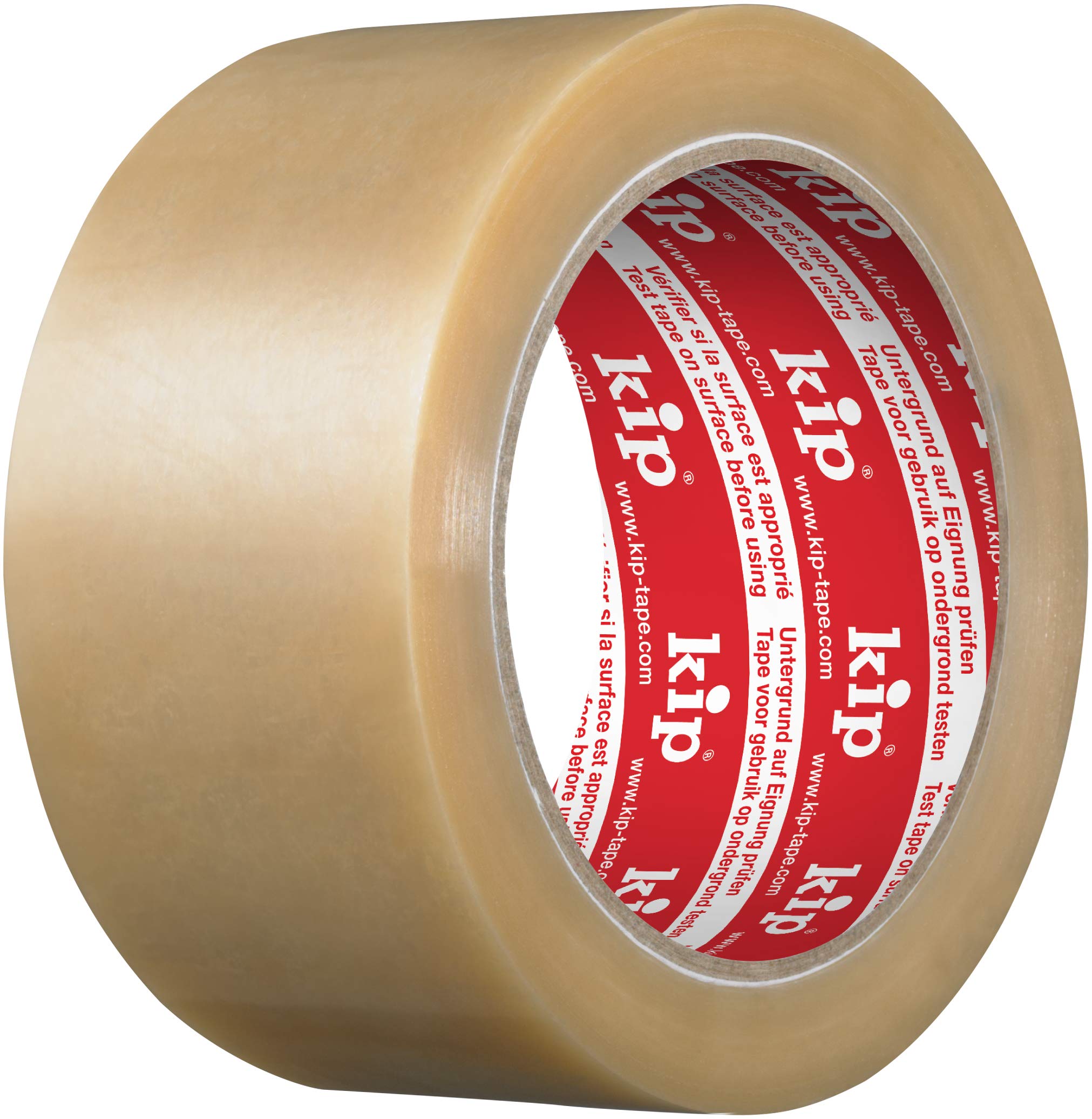 Kip 222 PVC to safely packing and Sealing Packing Tape, 50 mm x 66 m, transparent - Image 2