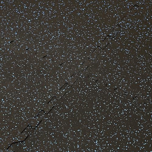 Miniatura 5 de Xspec Alfombrilla de ejercicio de espuma EVA de 12 pulgada de grosor, 48 pies cuadrados (12 azulejos) con parte superior de goma entrelazada,