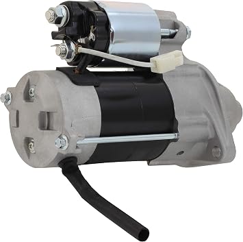 New Gear Reduction Starter for Kubota Compact Tractor B21TL, B21TLB Kubota D1005 21HP Dsl 2001 2002 2003 2004 2005 2006 2007 2008 2009 9722809-559 18418N 228000-5590 6A100-31150 6A100-311516A100-3115
