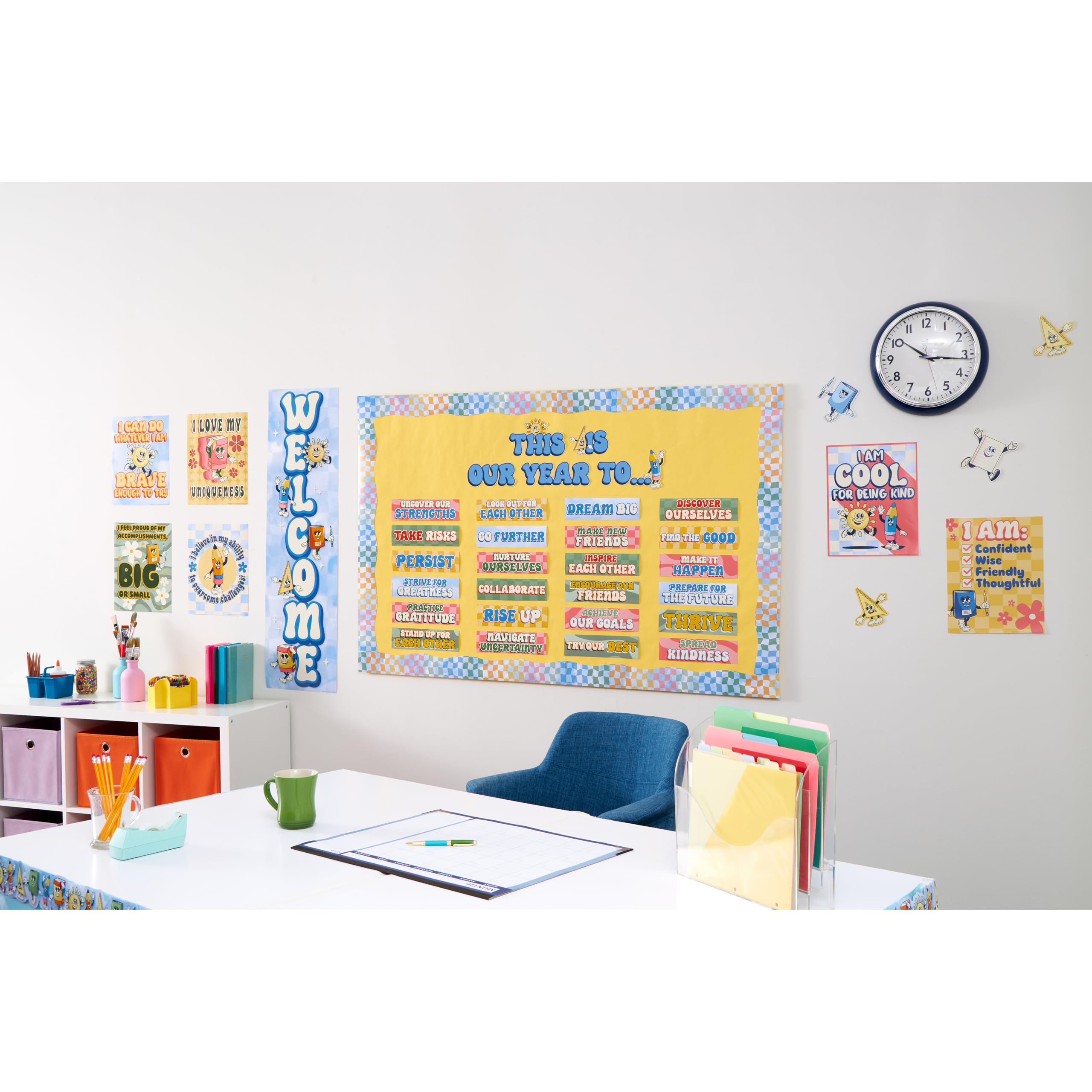 Eureka 837069 S'Cool Era Mini Student Belohnungsaufkleber für Schule, 12,7 x 15,2 cm, mehrfarbig, 36 Diagramme und über 700 Aufkleber