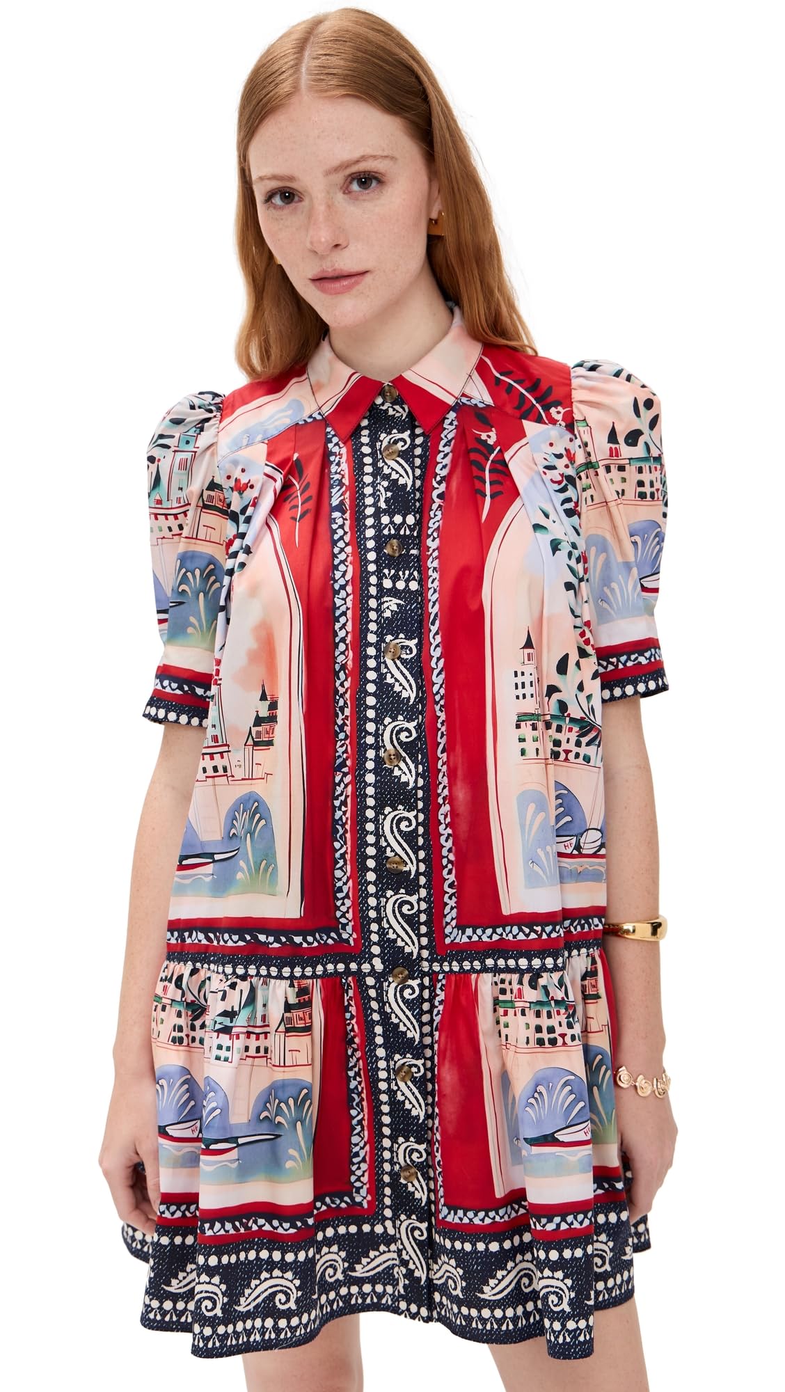 Coastal Village Leslie Mini Dress - XXS by Hunter Bell