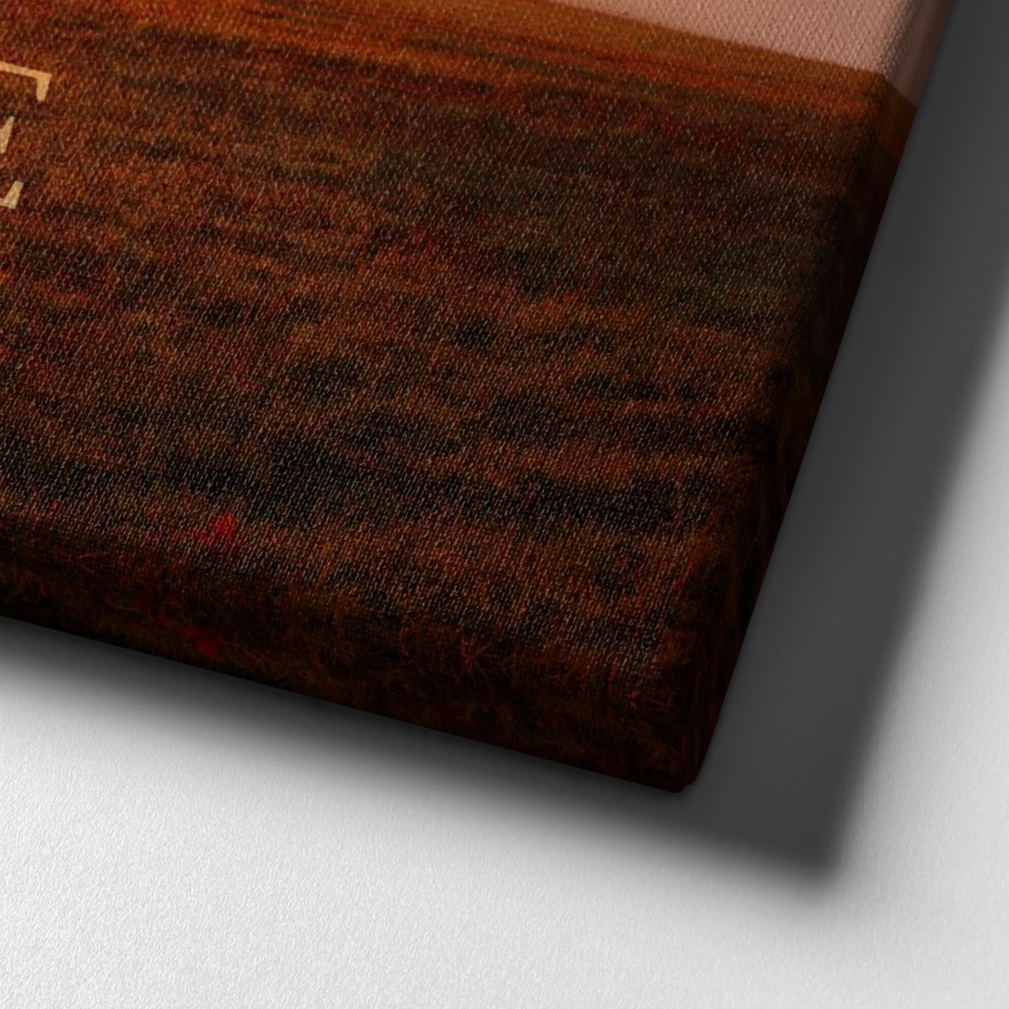 Liebesleinwand Personalisiertes Geschenk für Partner Geschenk Jahrestag, Verlobung, Hochzeitstag | Leinwandbild romantisch gestalten | Aus Wurzeln wächst die Liebe