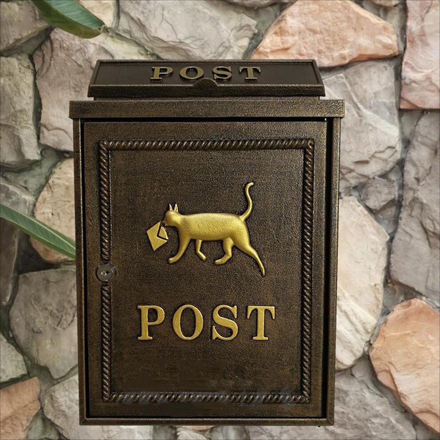 Europäischer Briefkasten für den Außenbereich, Wohngemeinschaft, Villa, Wandbehang, wasserdichter Briefkasten