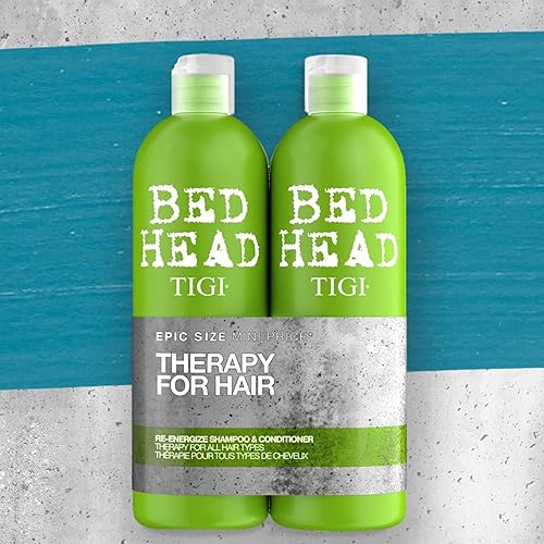 Miniatura 2 de TIGI Bed Head Urban Antidotes Re-Energize Champú 25.36 oz (Paquete de 2)