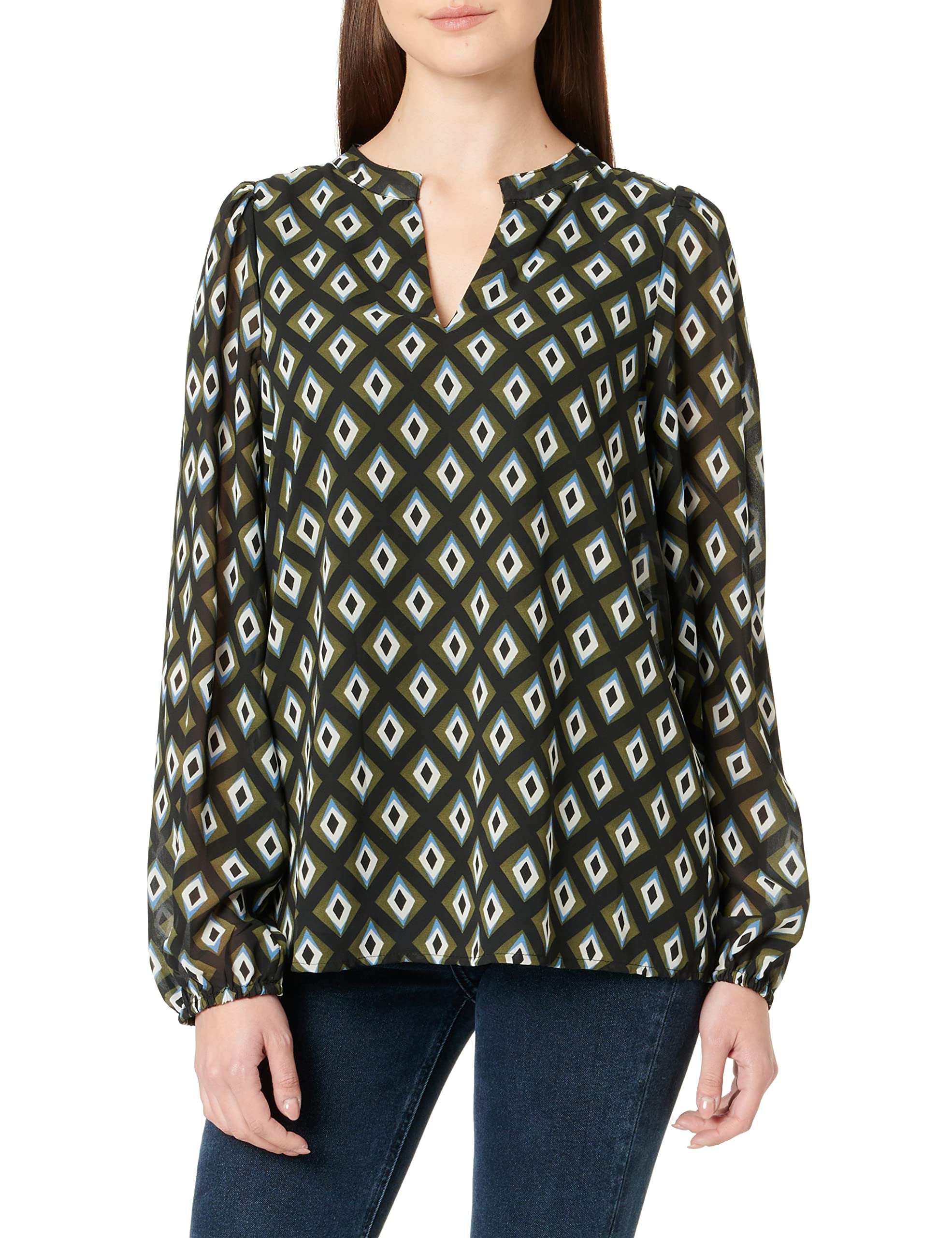 Only Onlstar L/S V-Neck Top Ptm Camiseta para Mujer