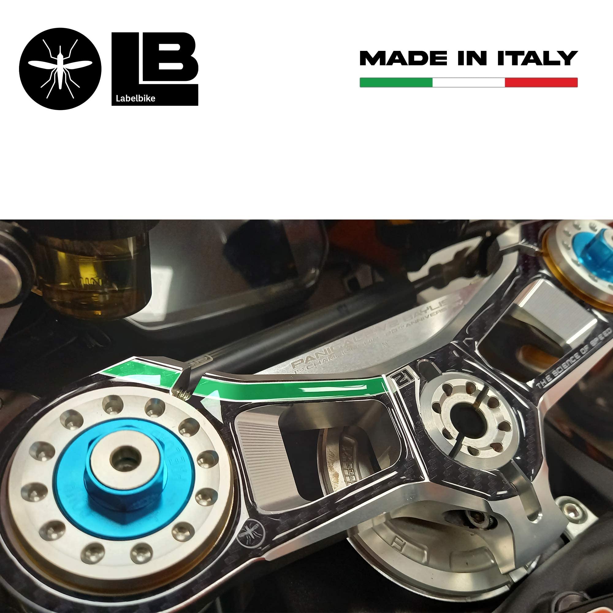Paraserbatoio Moto Adesivo Gel 3D Compatibile Con Ducati Panigale V4 V4s 2025