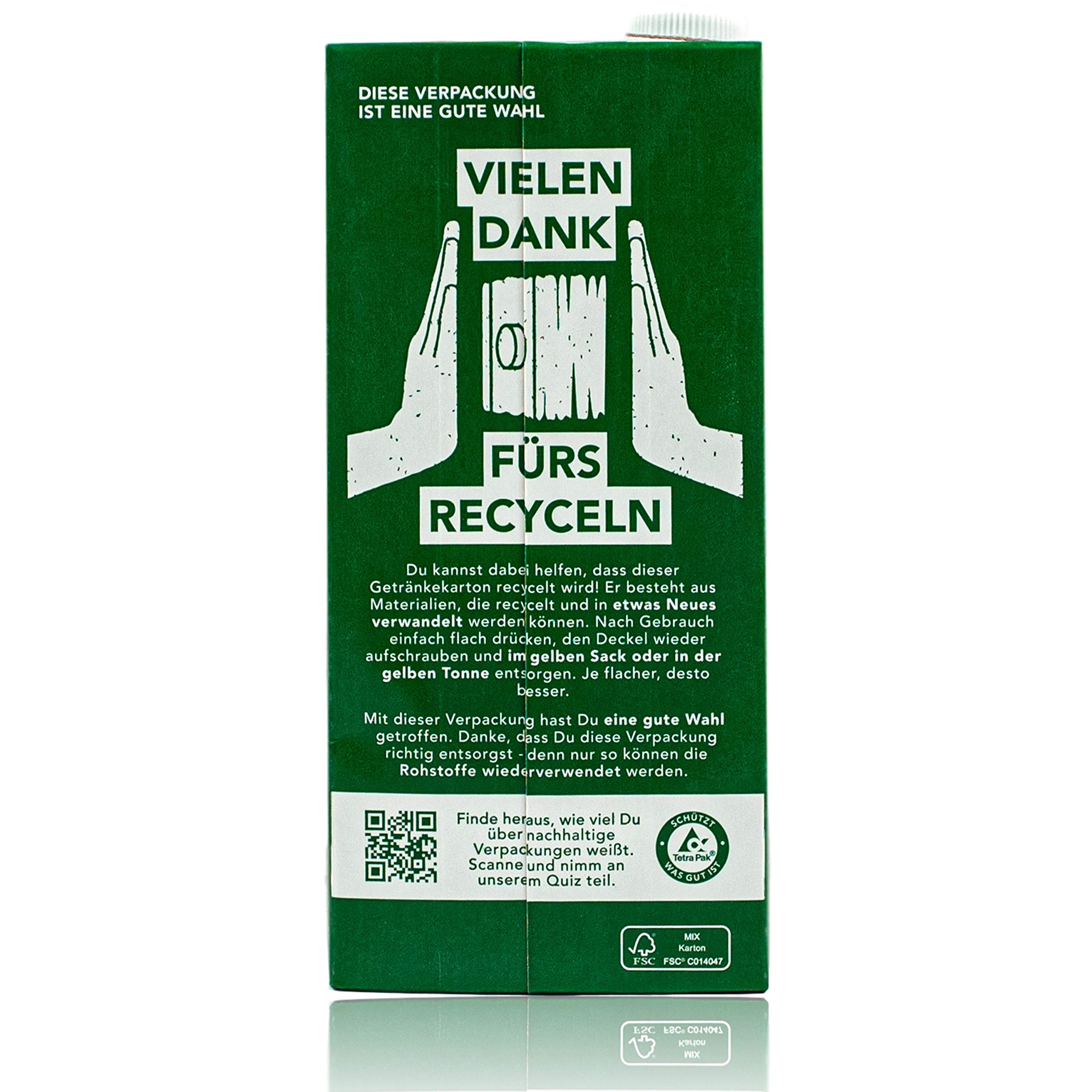 Berchtesgadener Land - 10er Pack H-Milch fettarm 1,5% in 1 Liter Packung - Haltbare Milch von Höfen aus der Berg- und Alpenregion (Bergbauernmilch)