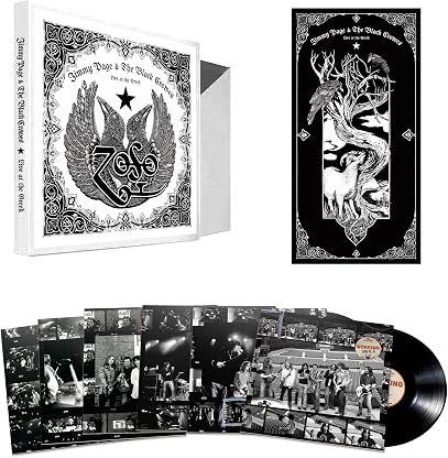 Live at the Greek [VINYL] por Jimmy Page & The Black Crowes, capa do álbum