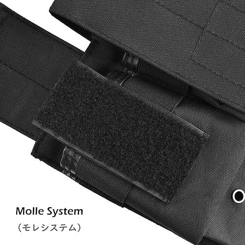 Miniatura 3 de TRIWONDER MOLLE - Bolsa universal de nailon de 0.354in para cargador de pistola, bolsa de cargador de pistola doble triple y universal, soporte de