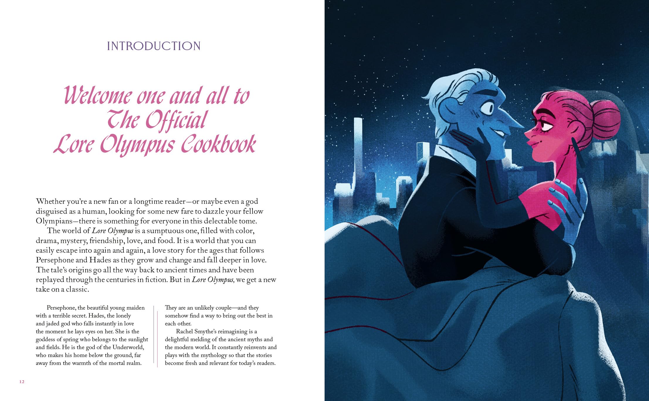 OFFICIAL LORE OLYMPUS COOKBOOK