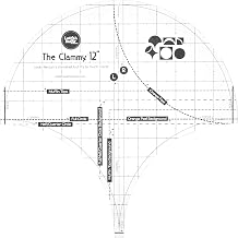 Ruler The Clammy 12"
