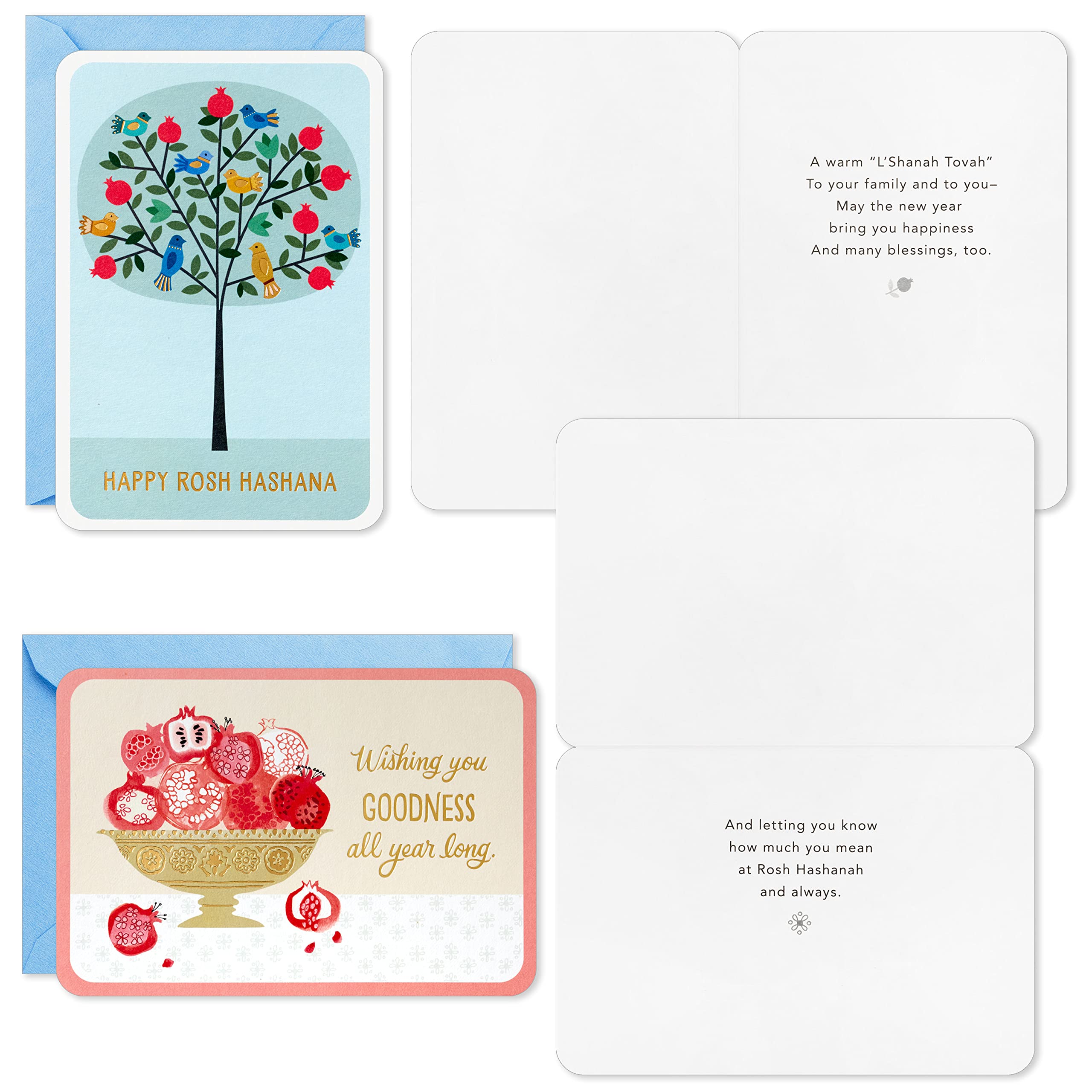 Hallmark Rosh Hashanah Karten – Tree Of Life Design, 40 Karten Mit Umschlägen, Jüdisches Neujahr