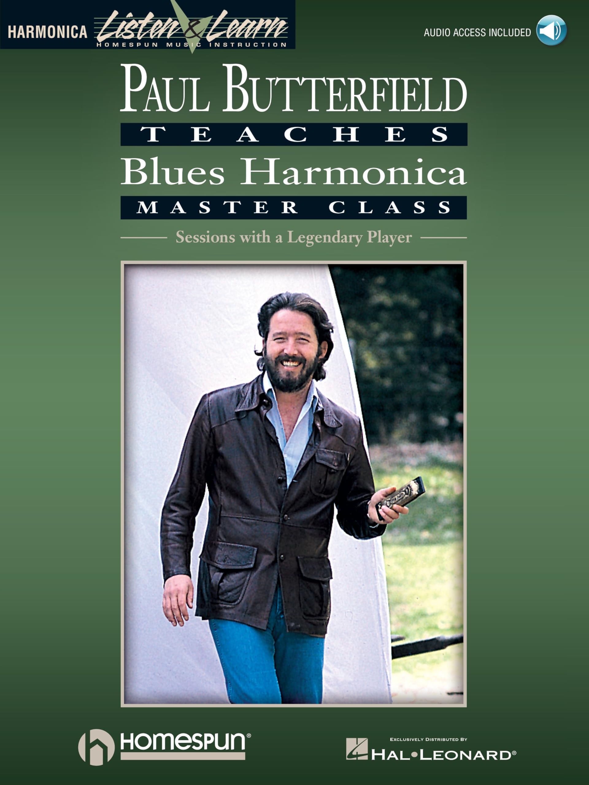 Paul butterfield - blues harmonica master class harmonica +enregistrements online