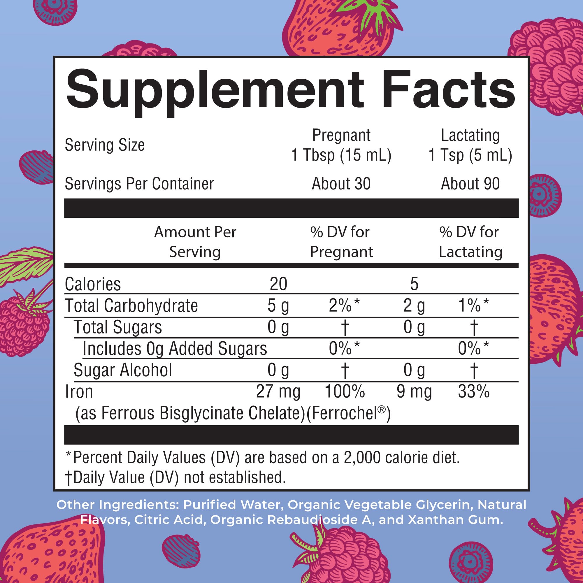 MaryRuth's Prenatal & Postnatal Iron Liquid, Sugar Free, Vegan, 15.22 Fl Oz — Amazon image 2