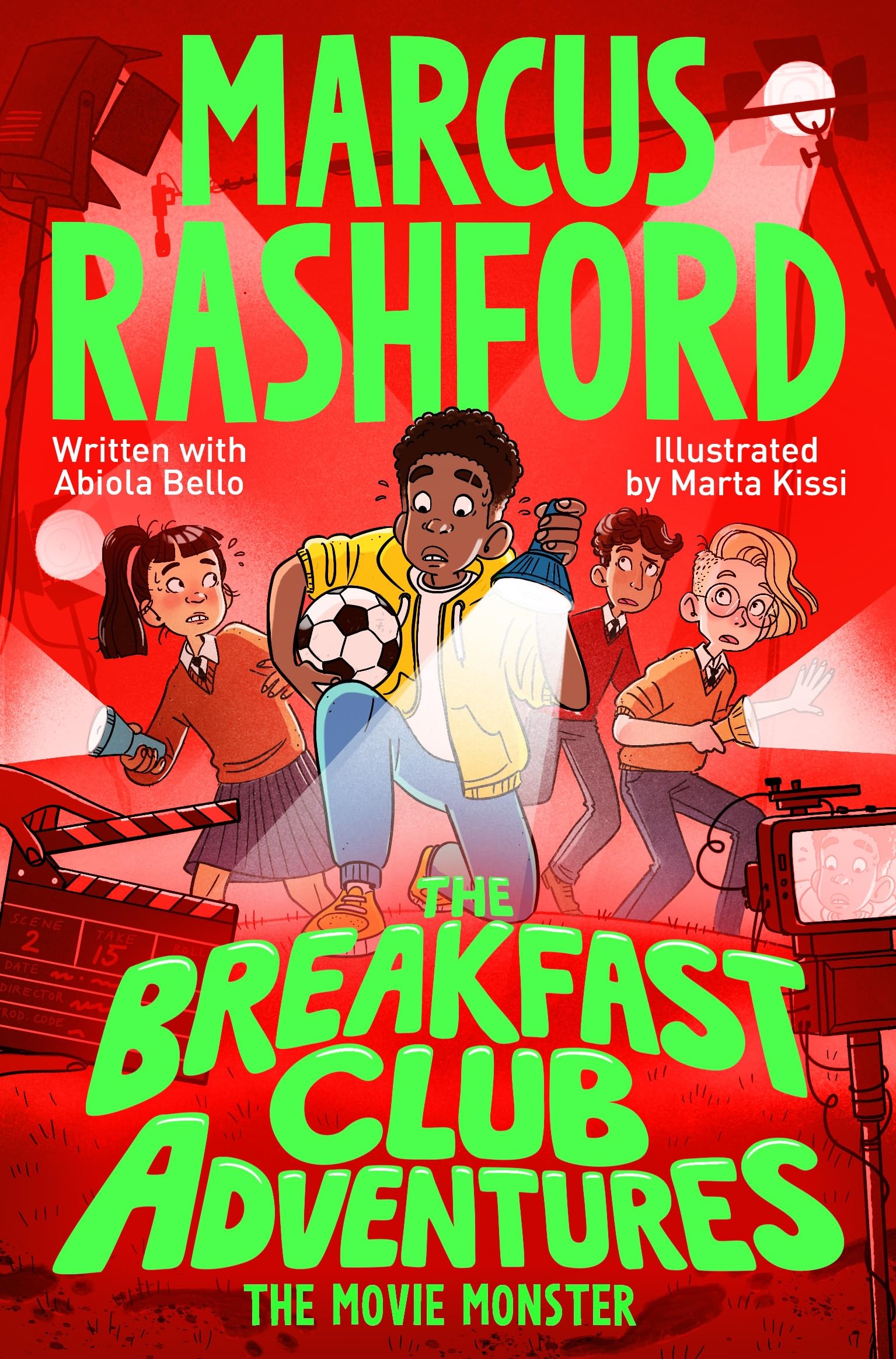The Movie Monster: A seriously spooky adventure by footballer Marcus Rashford!: 7 (The Breakfast Club Adventures, 7)