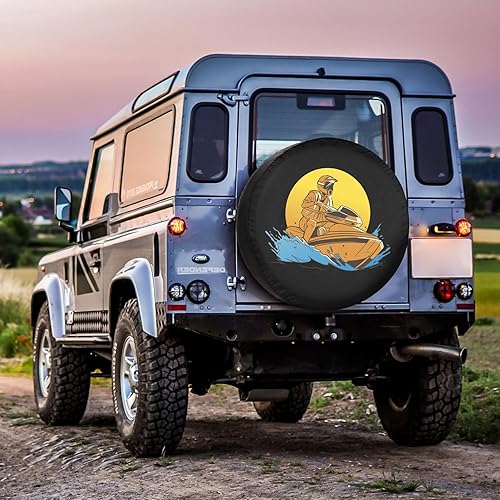 Miniatura 6 de Cubiertas de neumáticos de repuesto para motos acuáticas, caravanas, remolques, camiones, remolques de viaje, SUV, RV, universales, se adaptan a 16