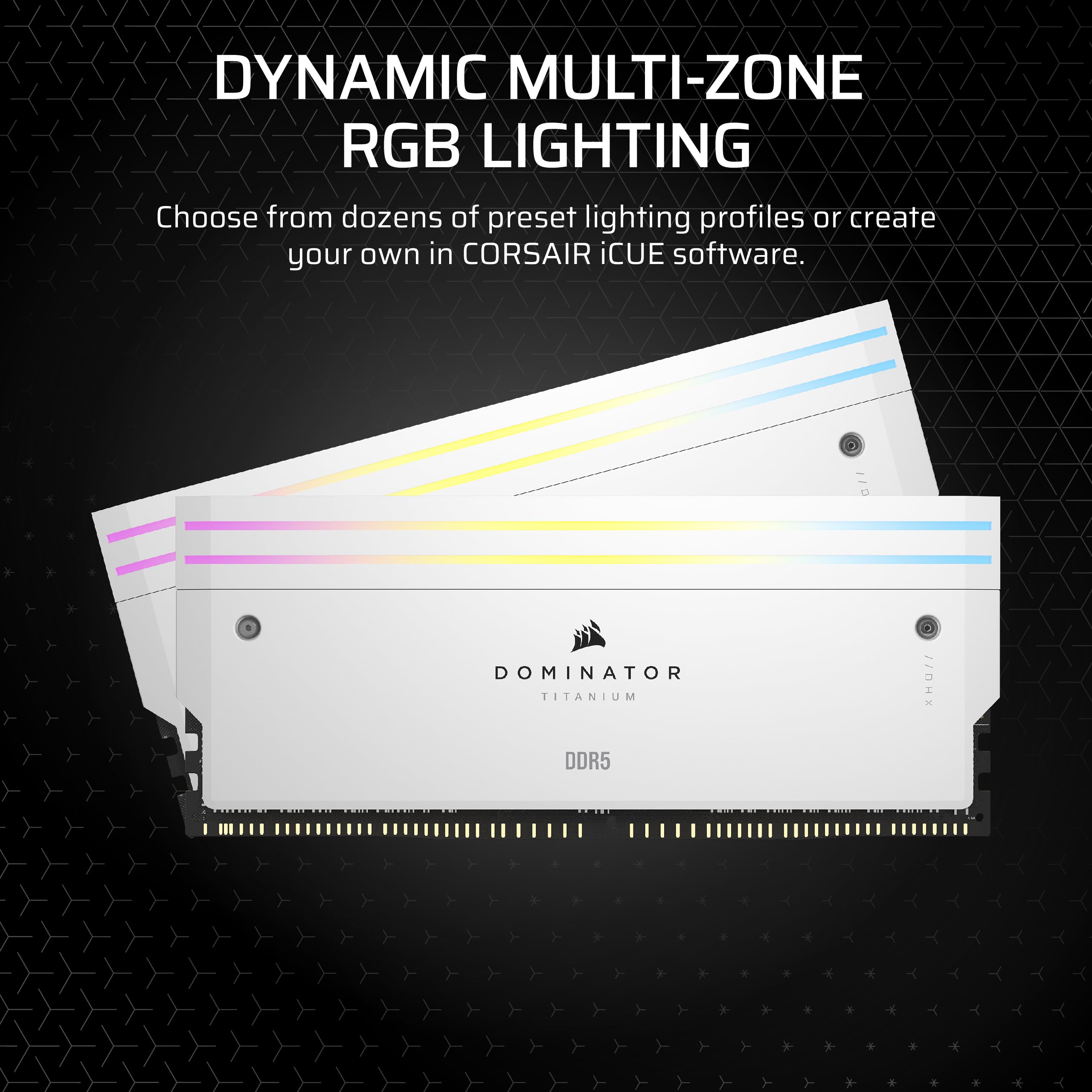 CORSAIR Dominator Titanium DDR5 RGB Light Enhancement Kit