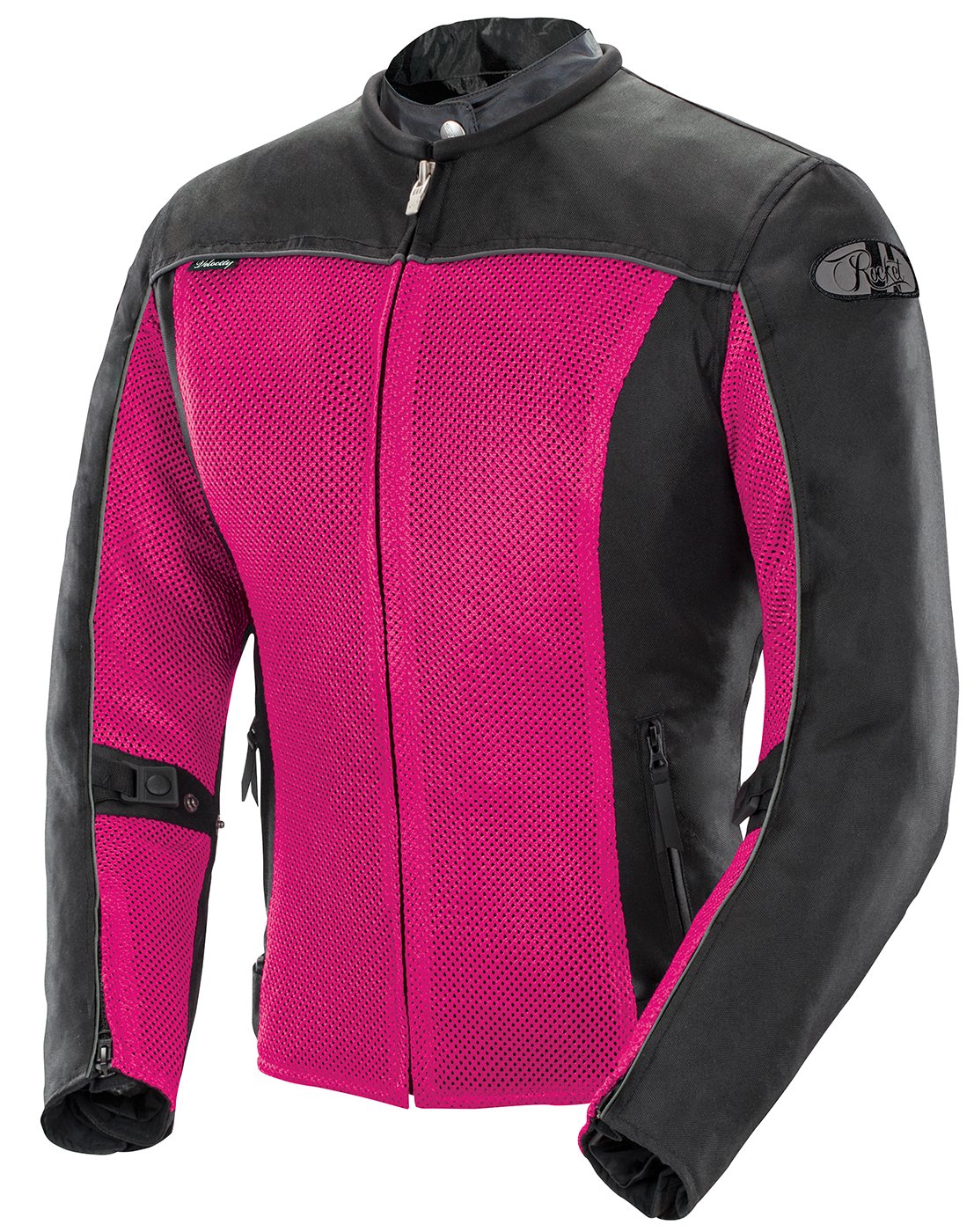 Joe Rocket Velocity Women's Mesh Motorcycle Jacket (Pink, Small)