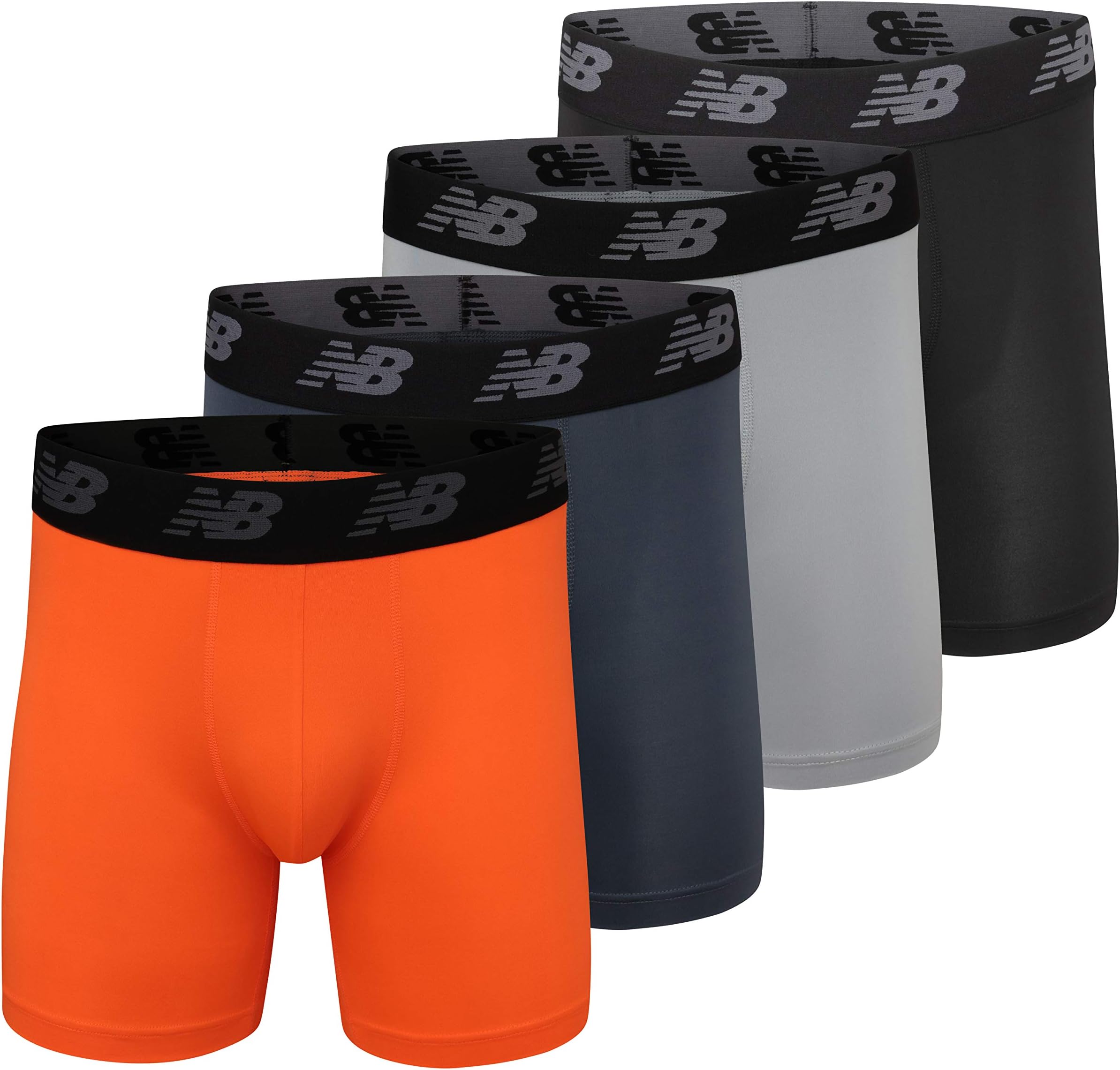 Men's Mesh 5" No-FLY Boxer Brief (4-Pack)