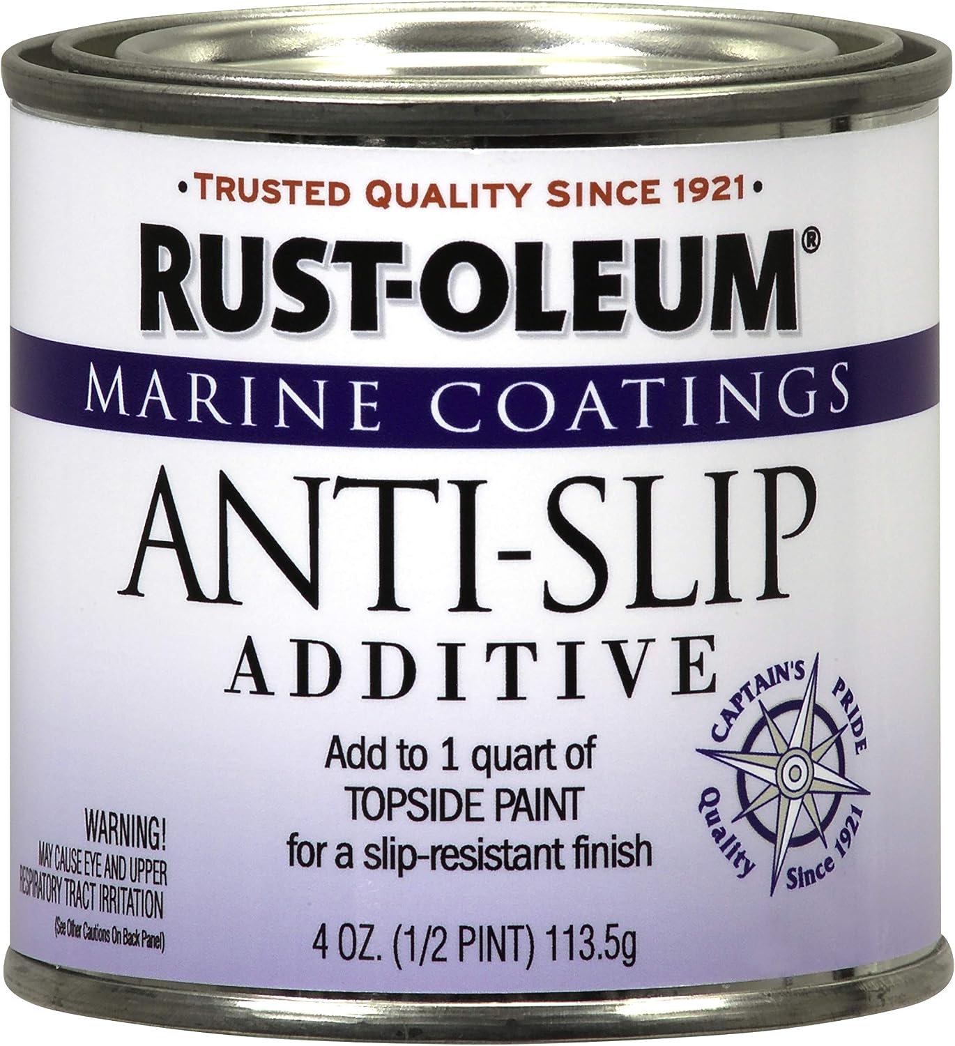 Rust-Oleum 207009 Marine Anti-Slip Additive 1/2-Pint, 4 Ounce (Pack of 1), Clear, 11 Fl Oz