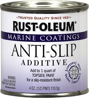 Rust-Oleum 207009 Marine Anti-Slip Additive 1/2-Pint, 4 Ounce (Pack of 1), Clear, 11 Fl Oz