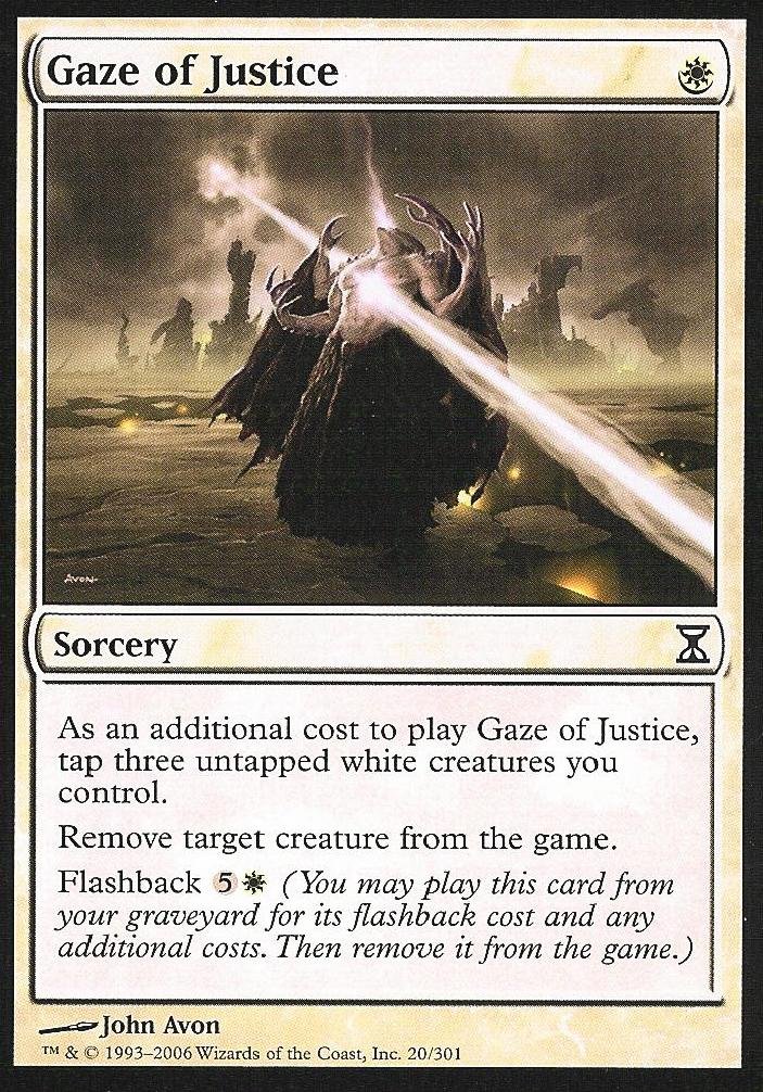 Amazon.com: Magic The Gathering - Gaze of Justice