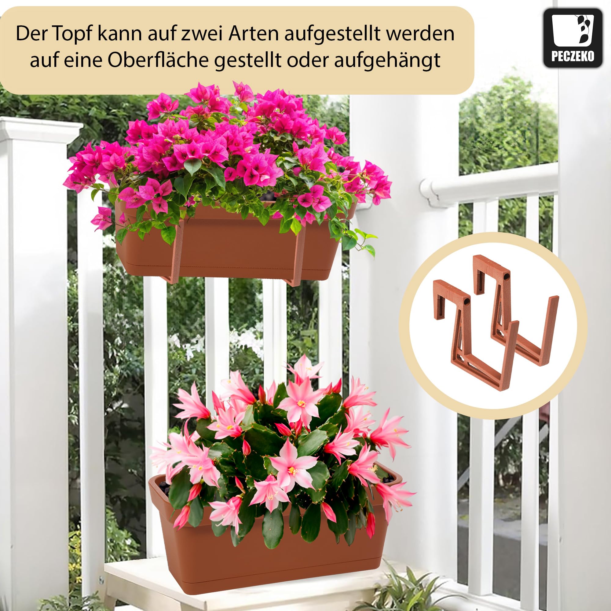 pflanztopf hoch outdoor Mobiler Pflanztopf XXL – Gardapura main image 0