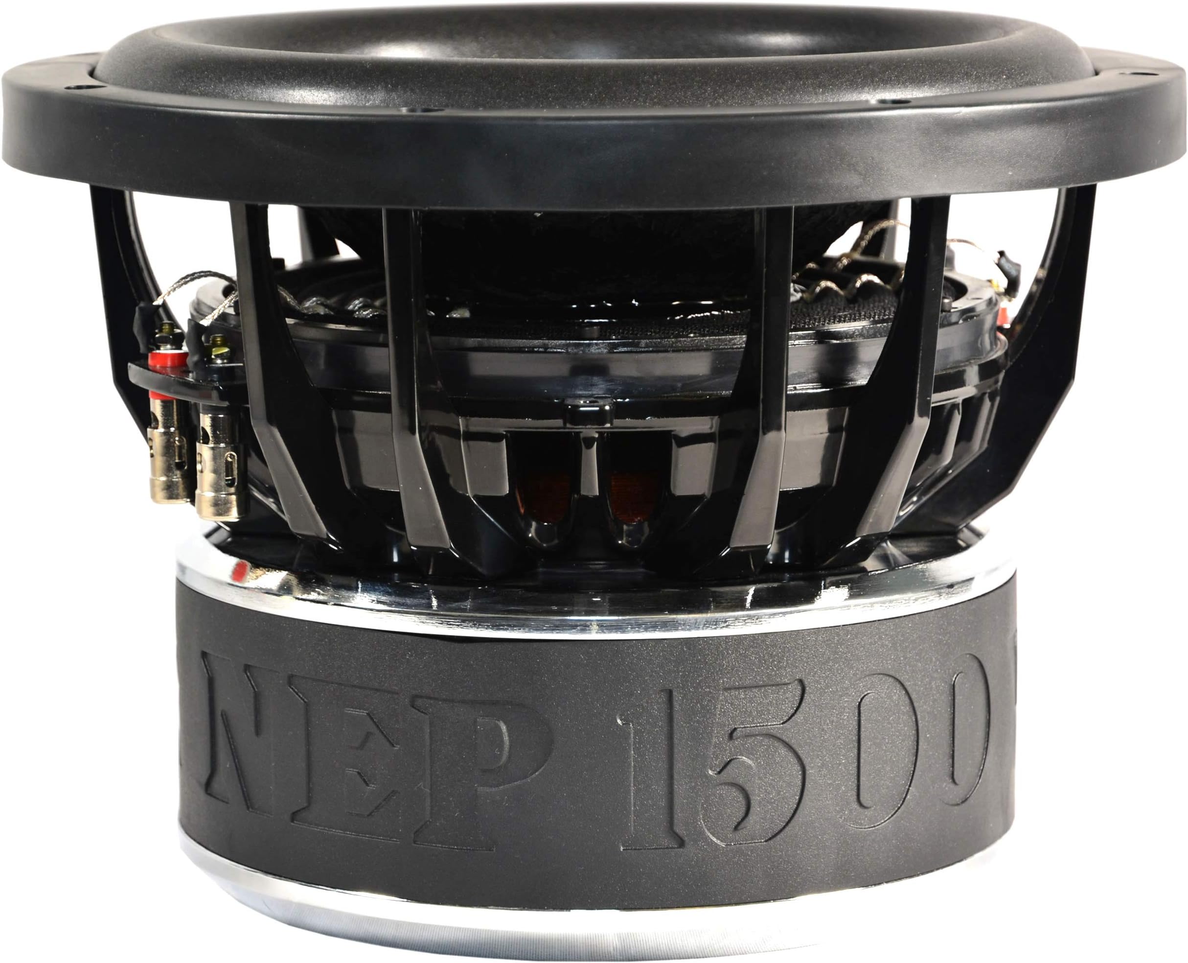 NEP 10" Dual 1 Ohm Authority Subwoofer: 1500W RMS - 3000W MAX