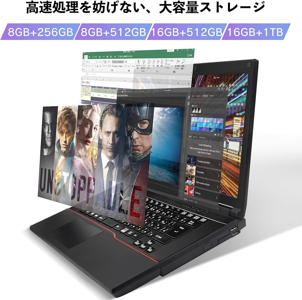 薄型ノートPC☘️Corei5☘️SSD☘️Windows11☘️タッチパネル☘️フルHD oa-plaza_noto-nec-vk25-sl