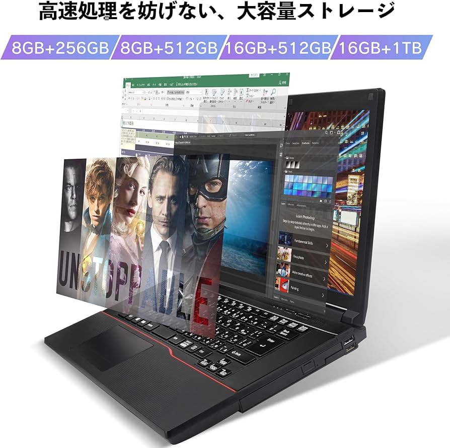 Amazon.co.jp: 【整備済み品】 ノートパソコン 富士通 lifebookA576