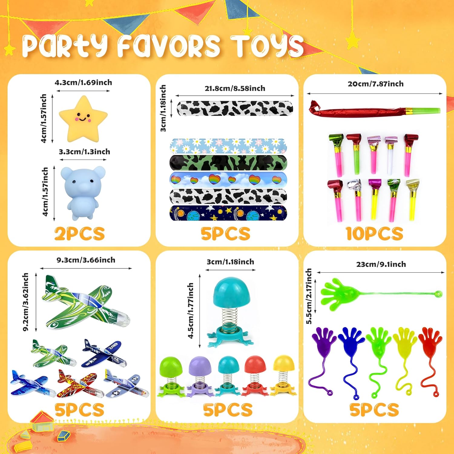 XIPEGPA 70PCS Party Favors Toy Assortment for Classroom Rewards Bulk Toys Birthday Party Toys Goodie Bag Filler Treasure Box Gifts for Boys and Girls image 2 of 6 B0C7Q1HC8G