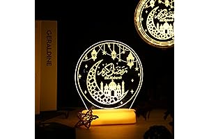 Honoson Ramadan Festival Lamp, Muslim Home Decoration Light