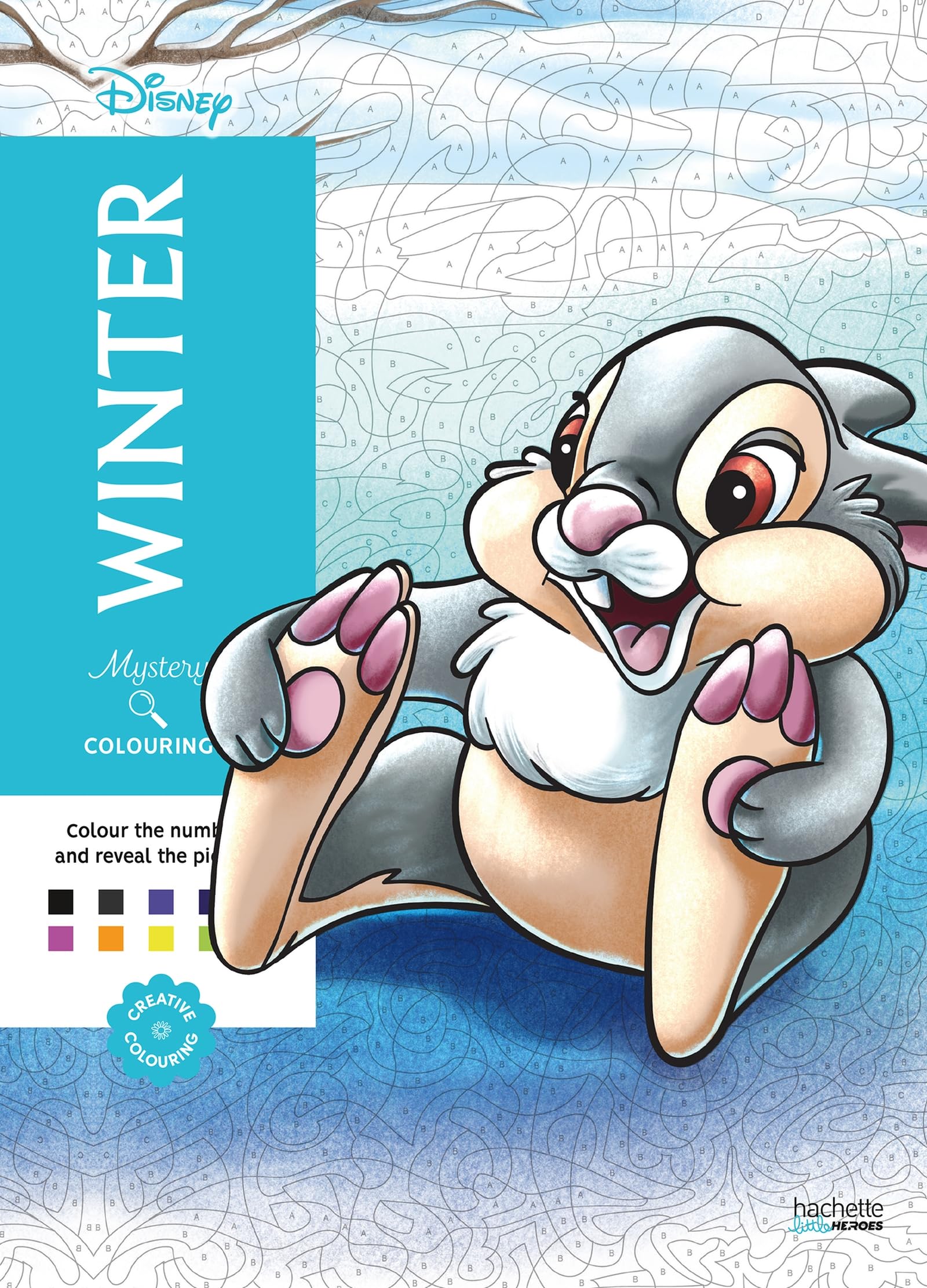 Mystery Colouring - Winter: Colour the numbers and reveal the picture!