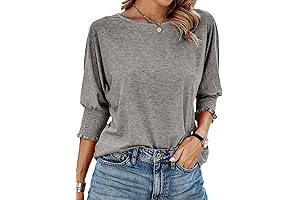 Women's Classy and Comfy Top: A Dressy-Casual Essential