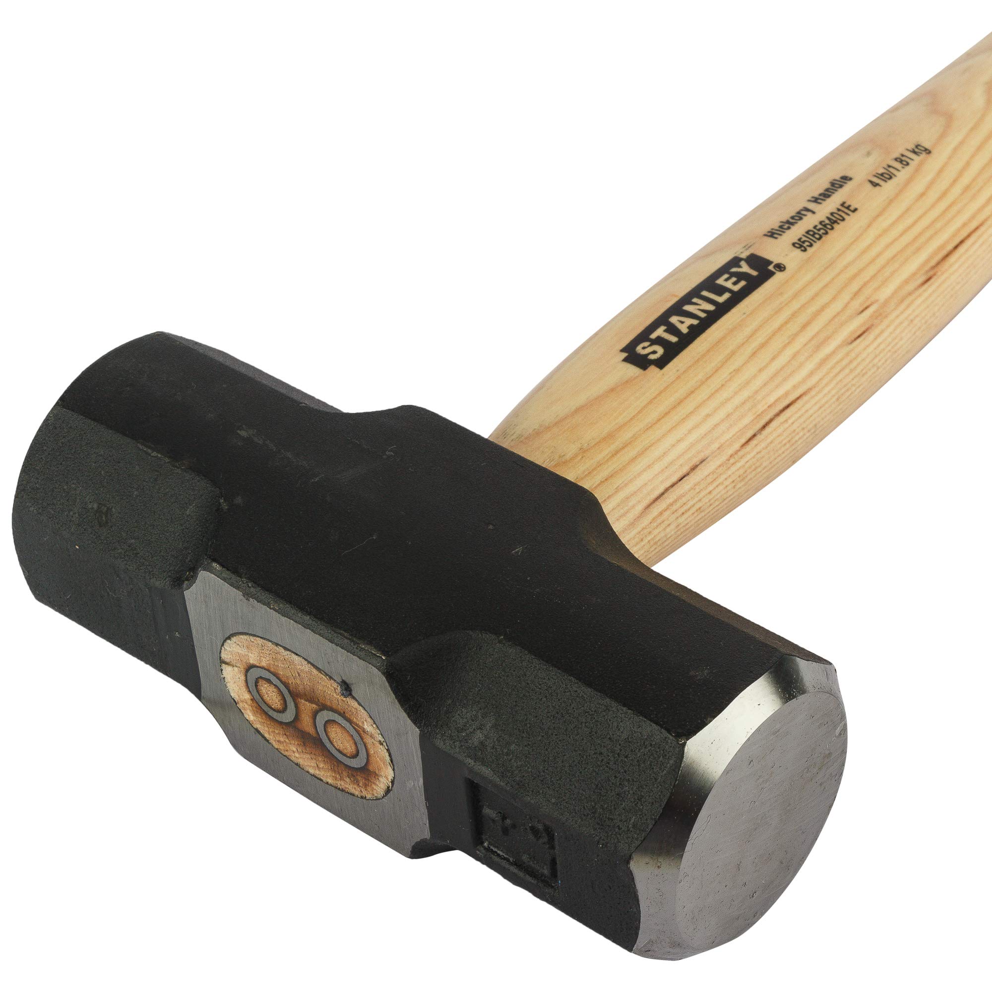 STANLEY 95IB56401E Metal Hickory Handle Sledge Hammer -1.81kg 1