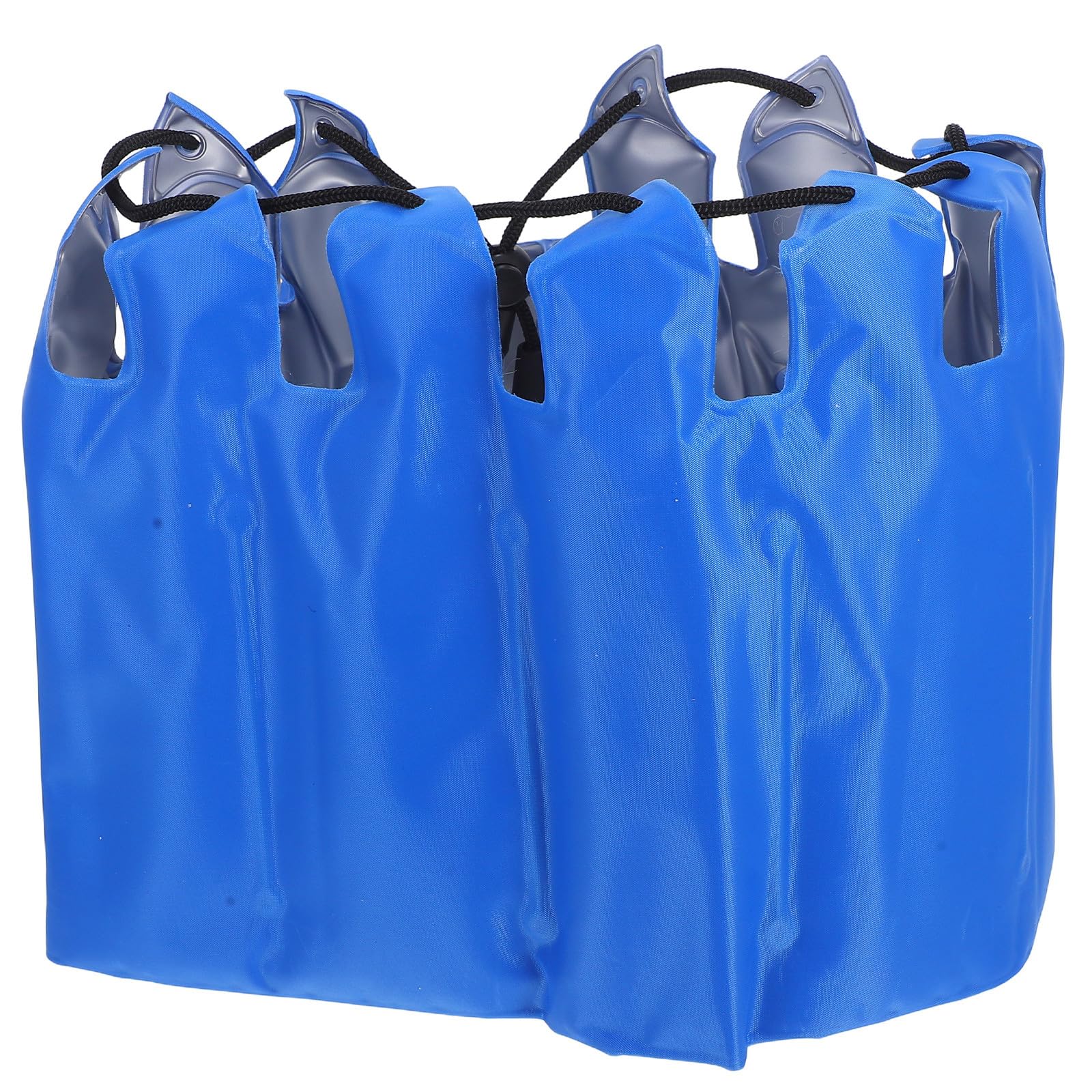 Wiederverwendbarer Eisbeutel mit Isoliertasche aus Vliesstoff und Gel zur Kühlung und Aufbewahrung von Eiswürfeln in Blau für Küche und Outdoor