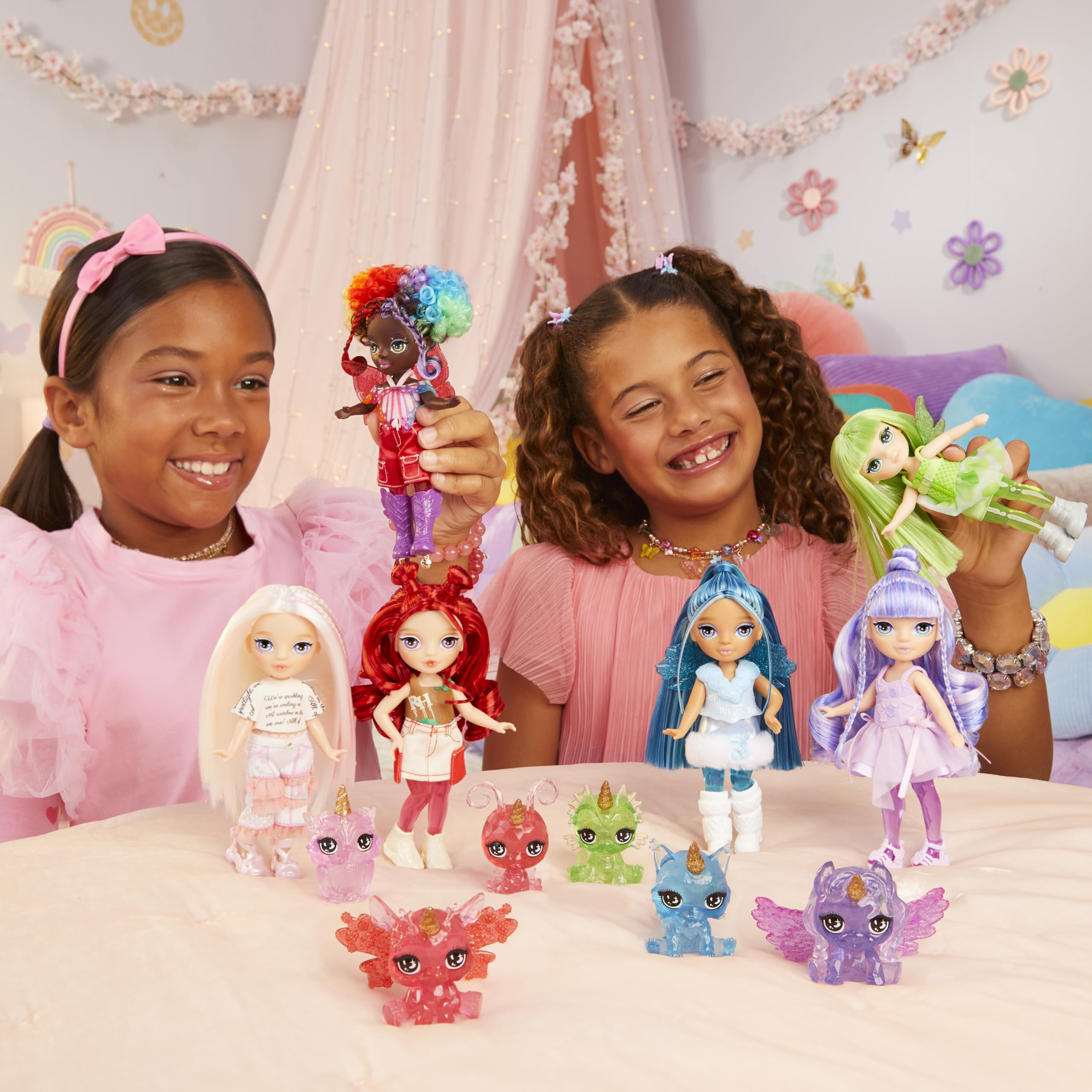Rainbow High Littles Rainbow Fantasy Fairies & Pet, Apple, Red - Image 3