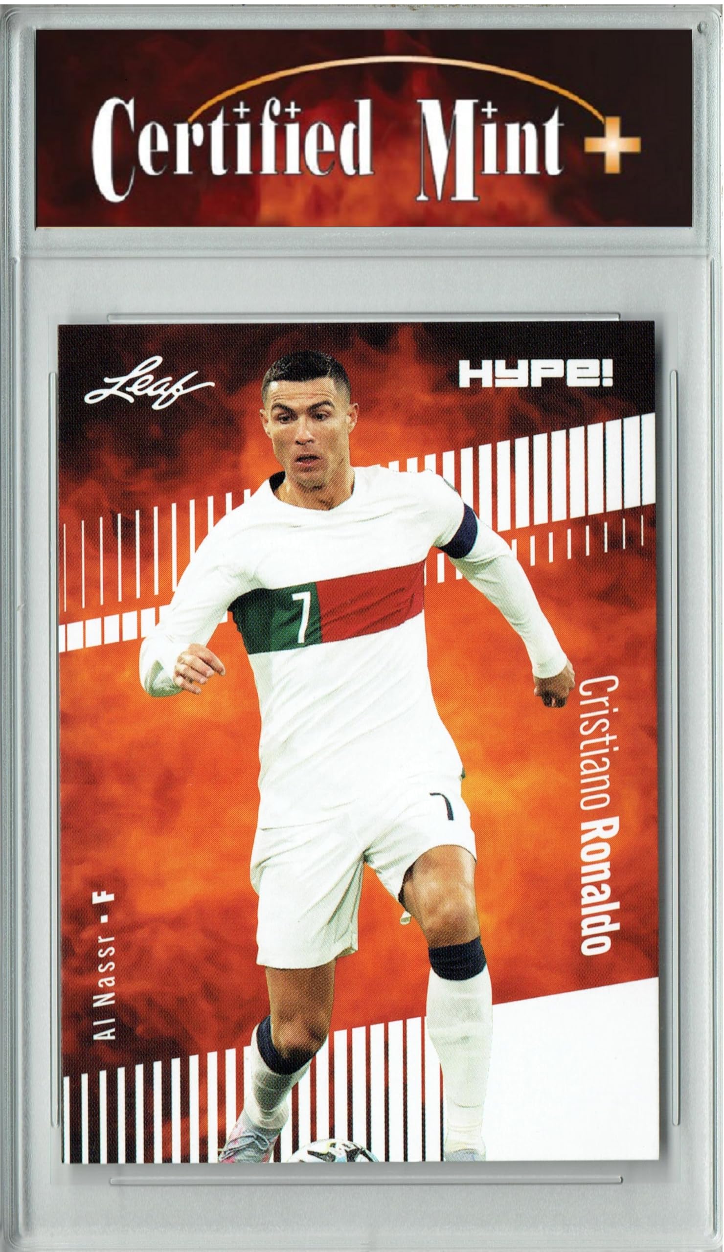 Amazon.com: Certified Mint+ Cristiano Ronaldo 2023 Leaf HYPE #110a