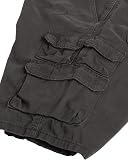 Wrangler Men's Authentics Premium Cargo Short, Anthracite Twill, 32 - 4